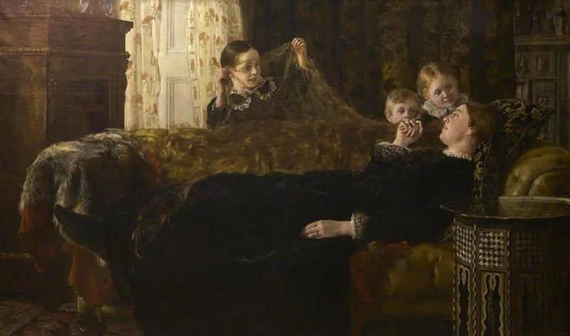 Signora Mortimer Collier e la sua famiglia - John Collier