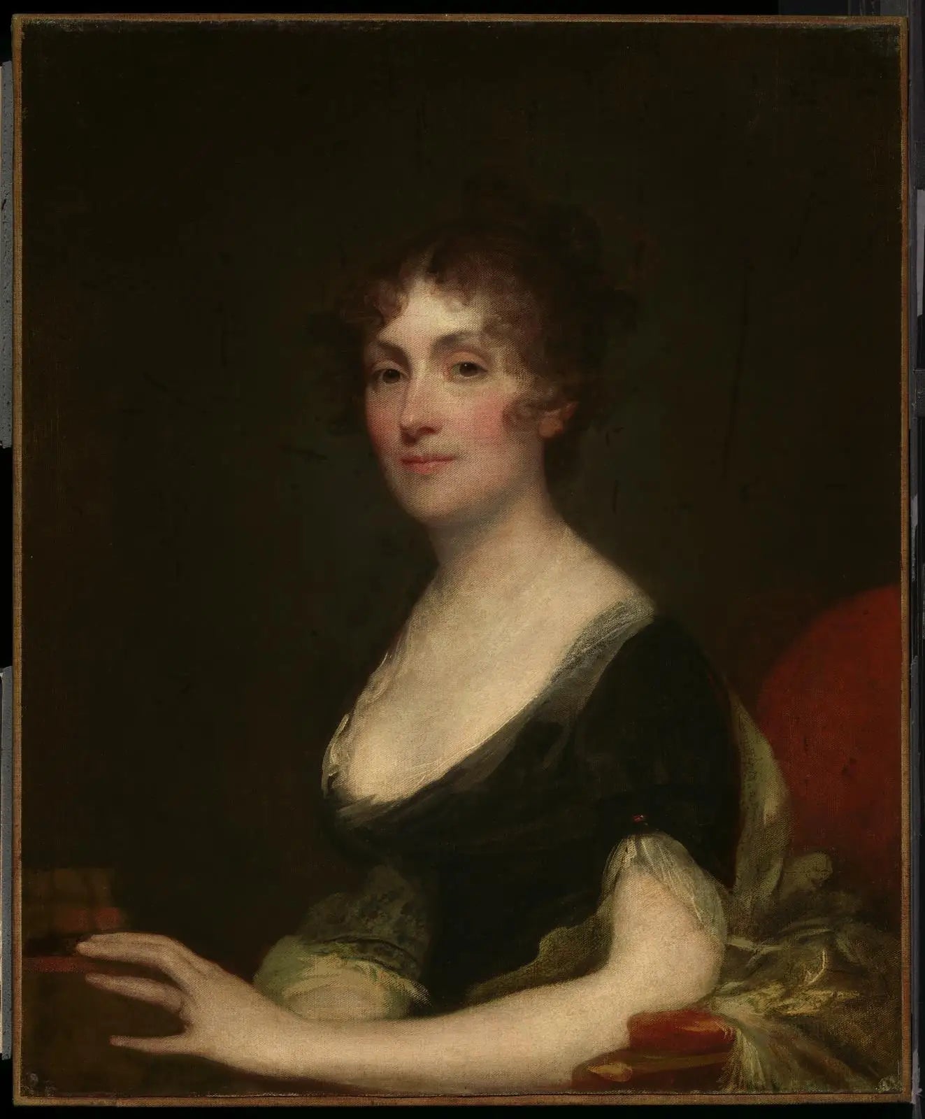 Mme Perez Morton (Sarah Wentworth Apthorp) - Gilbert Stuart - Alpha Reproduction