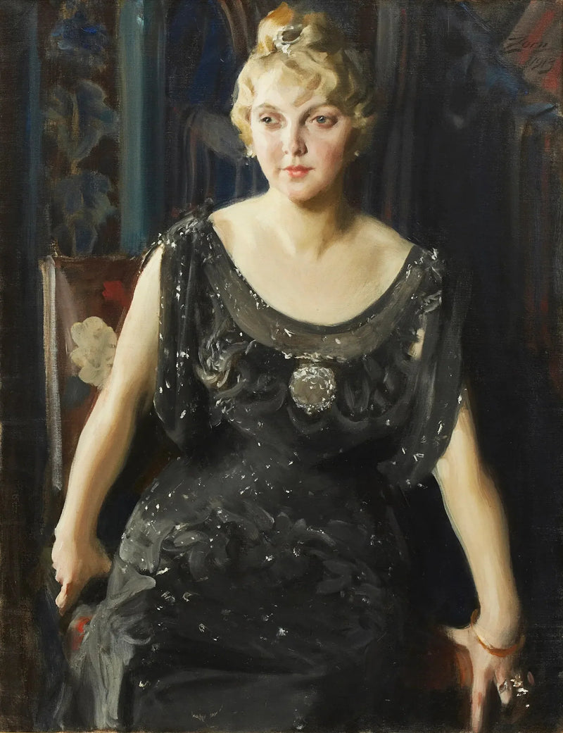 Signora Piltz - Anders Zorn