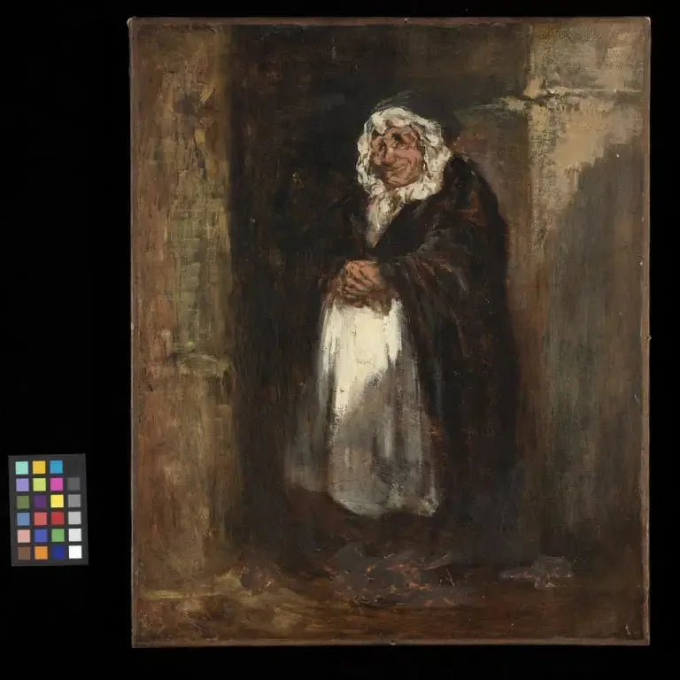 Mme Pipelet, la portinaia - Honoré Daumier