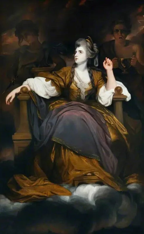 Mme Sarah Siddons, née Kemble (1755–1831), dans il ruolo di « La Musa tragica » - Joshua Reynolds