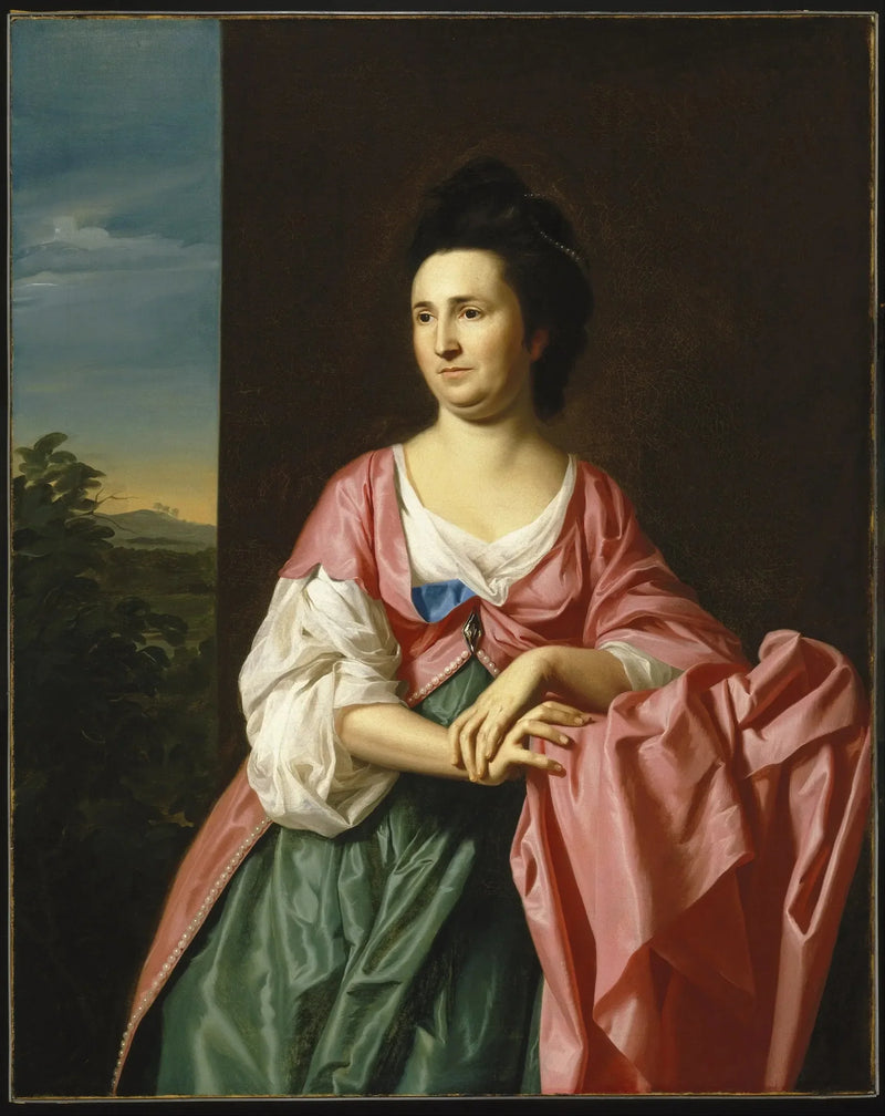 Mme Sylvester Gardiner, née Abigail Pickman, anciennement Signora William Eppes - John Singleton Copley