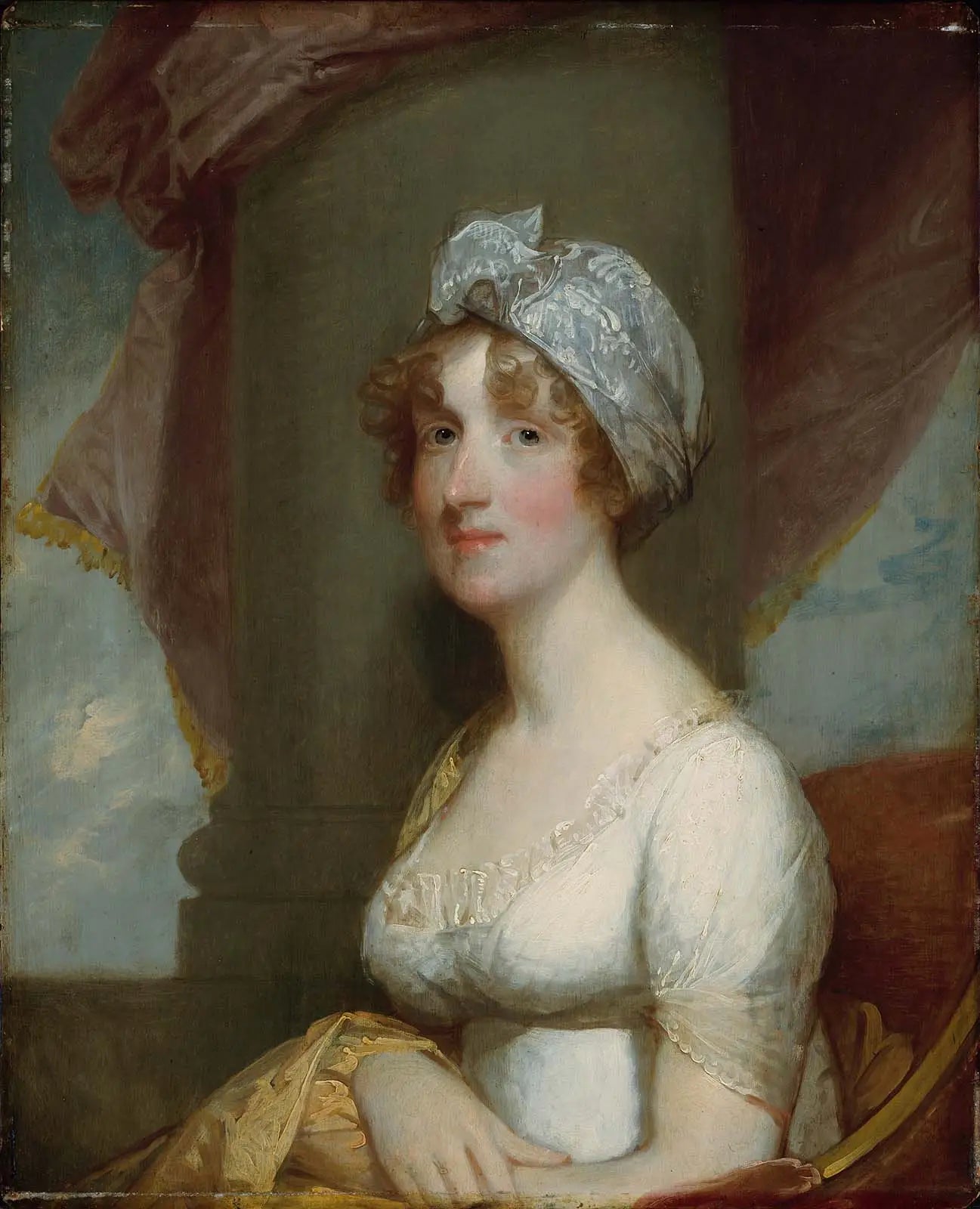 Mme Thomas Bartlett (Hannah Gray Wilson) - Gilbert Stuart - Alpha Reproduction