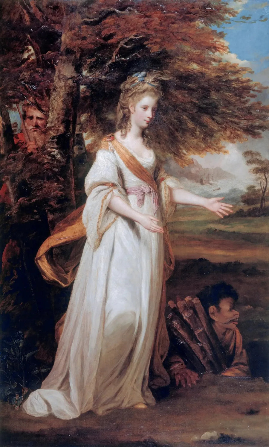 Signora Tollemache nel ruolo di Miranda - Joshua Reynolds