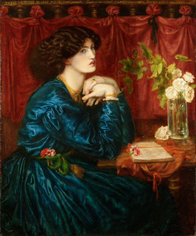 Signora William Morris - Dante Gabriel Rossetti