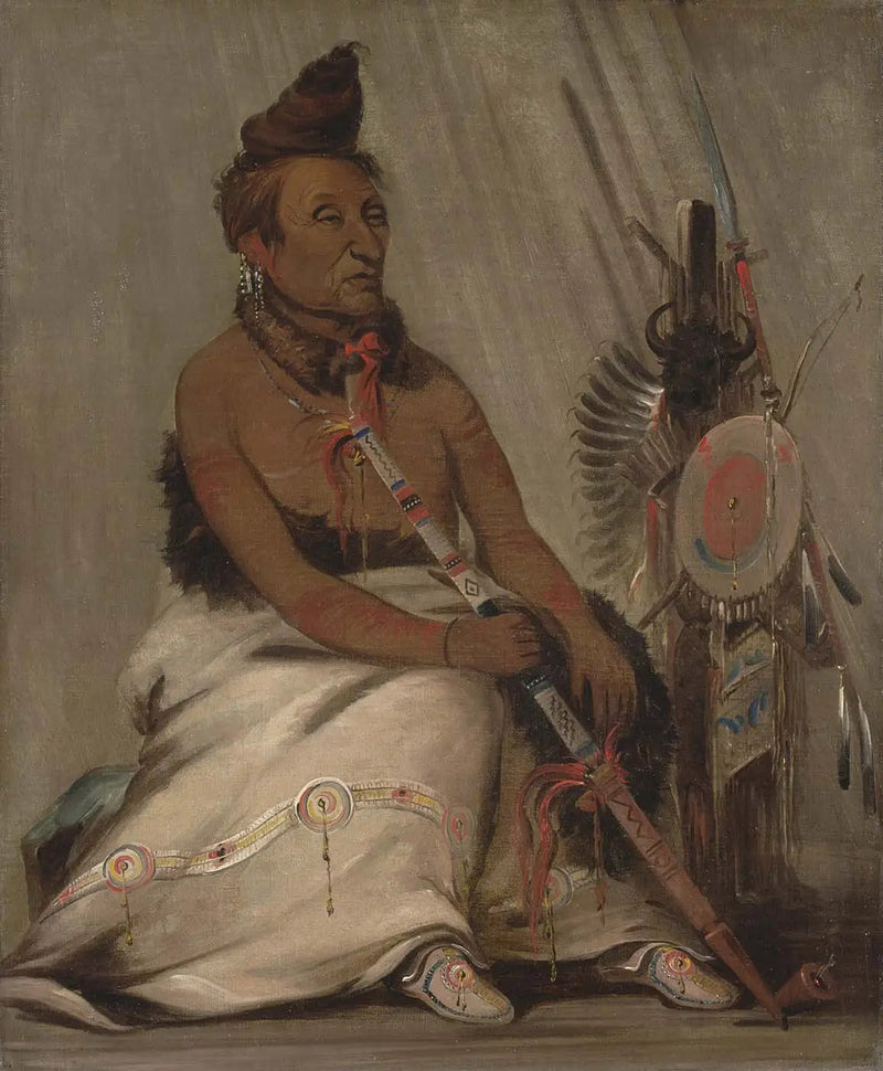 Mocassino nero, Chef - George Catlin