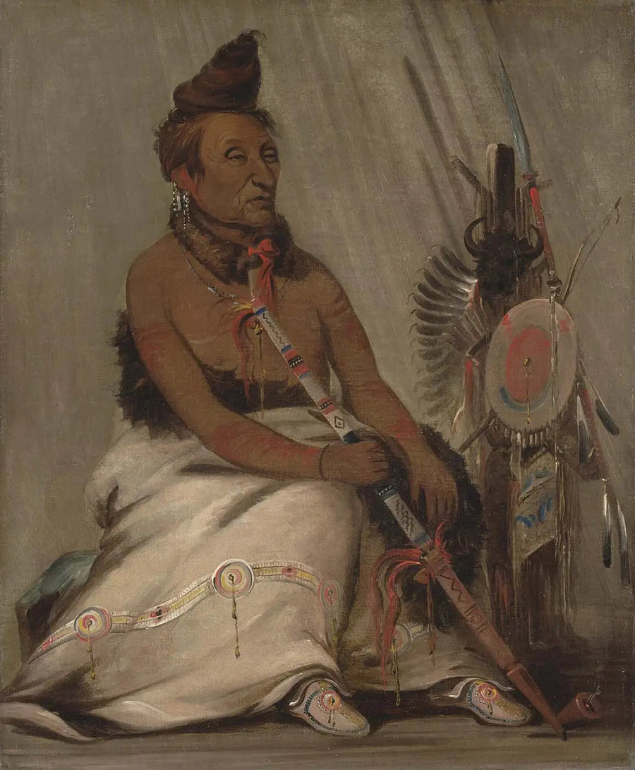 Mocassino nero, Chef - George Catlin