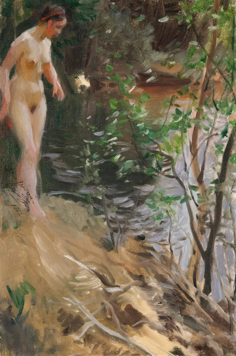 Modello a Shore - Anders Zorn