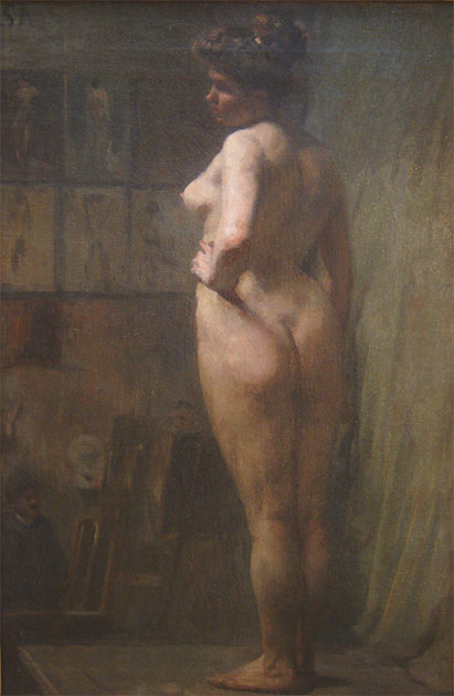 Modello in posa - Eliseu Visconti