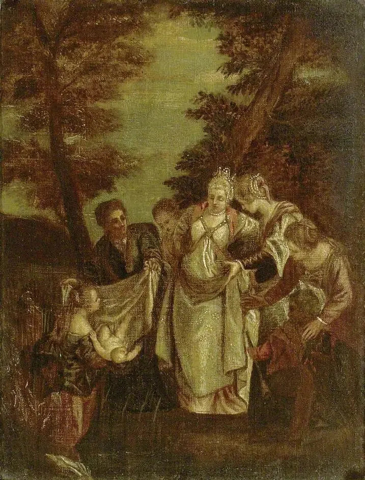 Mosè portato davanti alla figlia di Faraone - Paul Véronèse