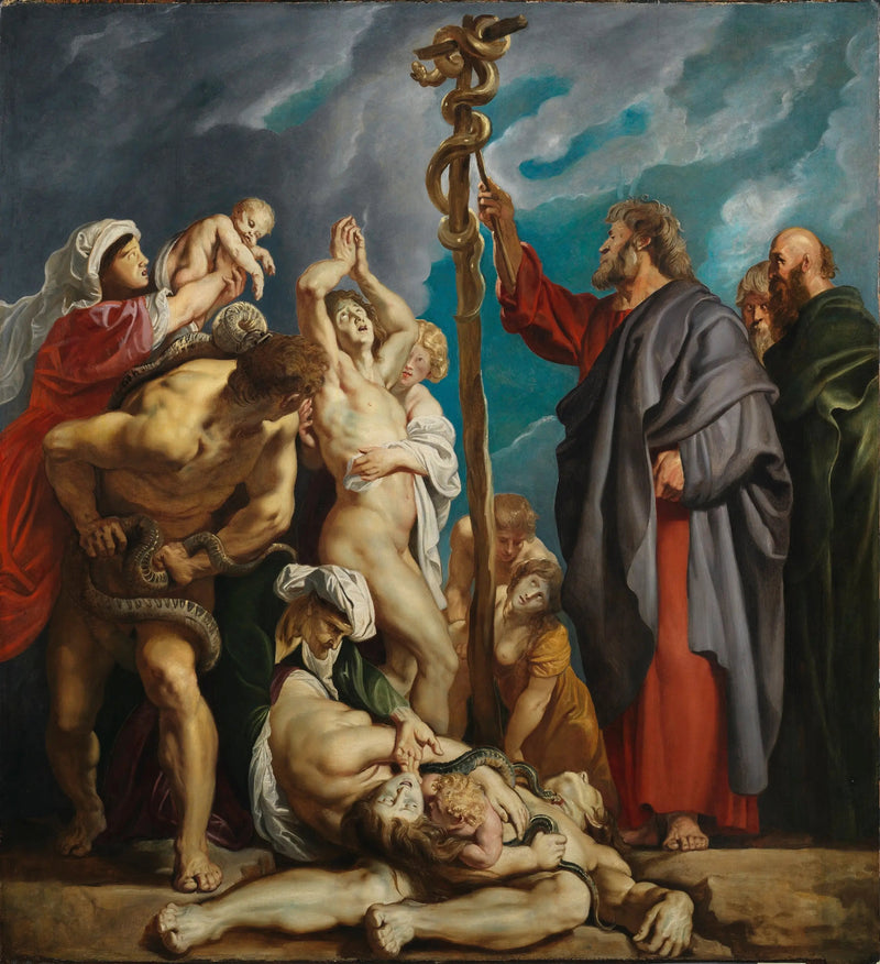 Mosè e il serpente di bronzo - Peter Paul Rubens