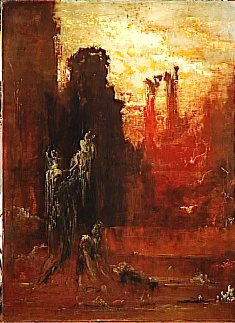 Mosè salvato dalle acque - Gustave Moreau