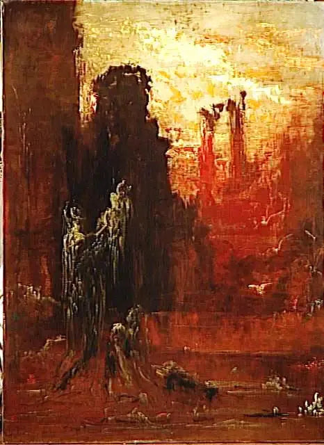 Mosè salvato dalle acque - Gustave Moreau