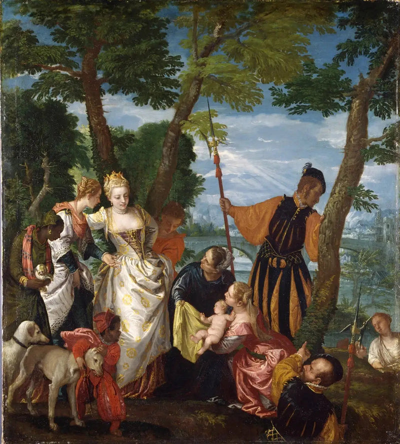 Mosè salvato dalle acque - Paolo Veronese