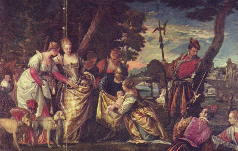 Mosè salvato dalle acque - Paolo Veronese