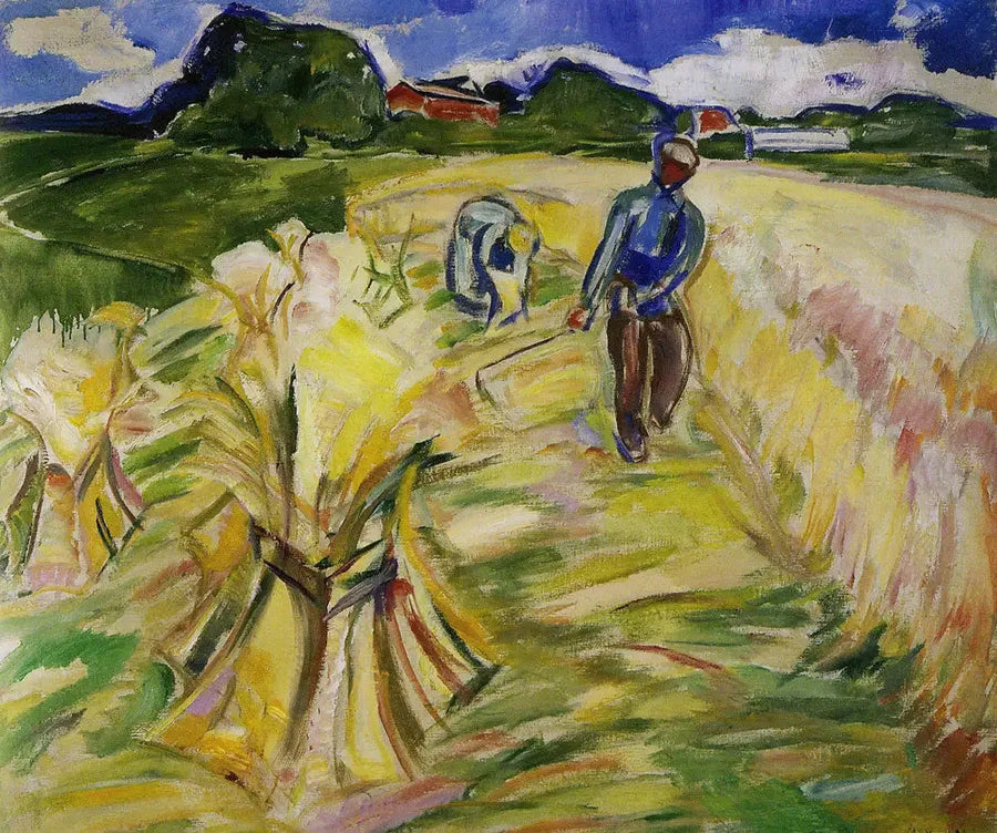 Raccolta del mais - Edvard Munch