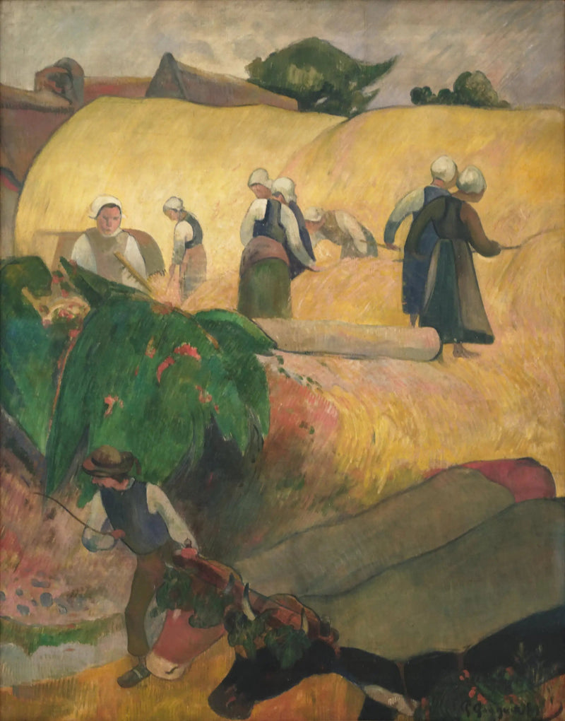 Raccolto in Bretagna - Paul Gauguin