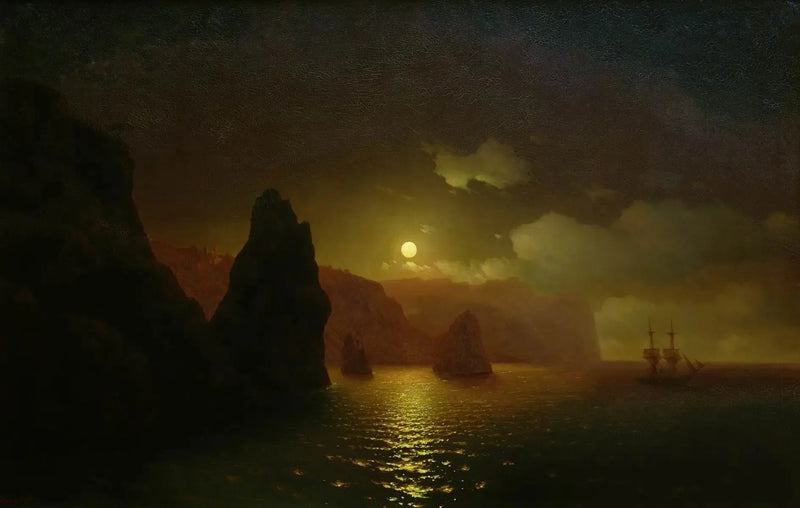 Monastero Saint-Georges. Cap Fiolent - Ivan Aïvazovski