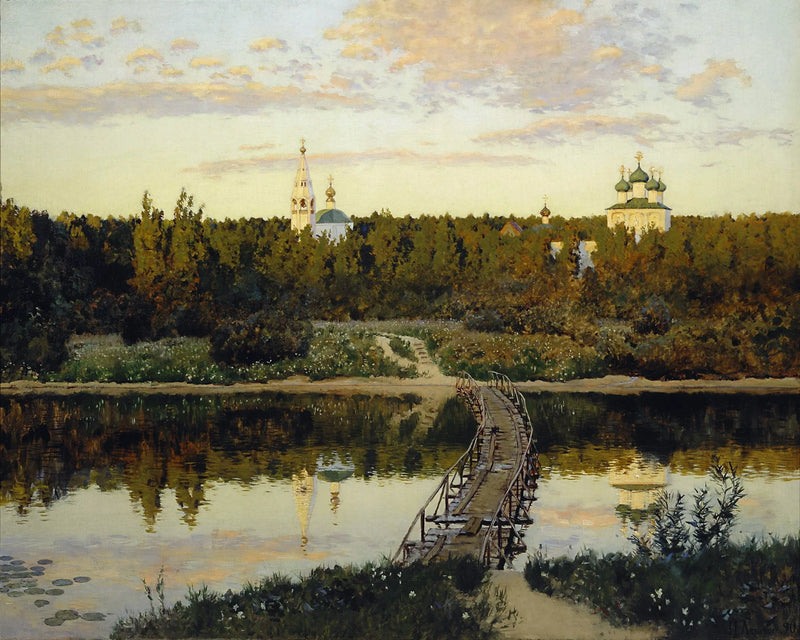 Monastero silenzioso - Isaac Levitan