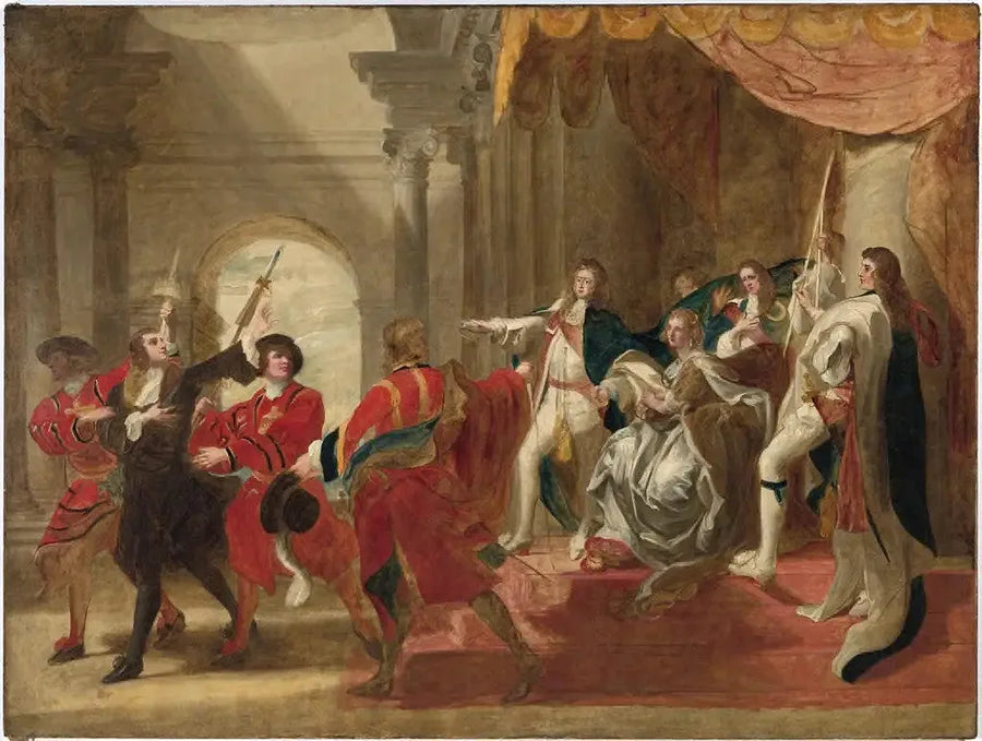 Monmouth prima di Giacomo II - John Singleton Copley
