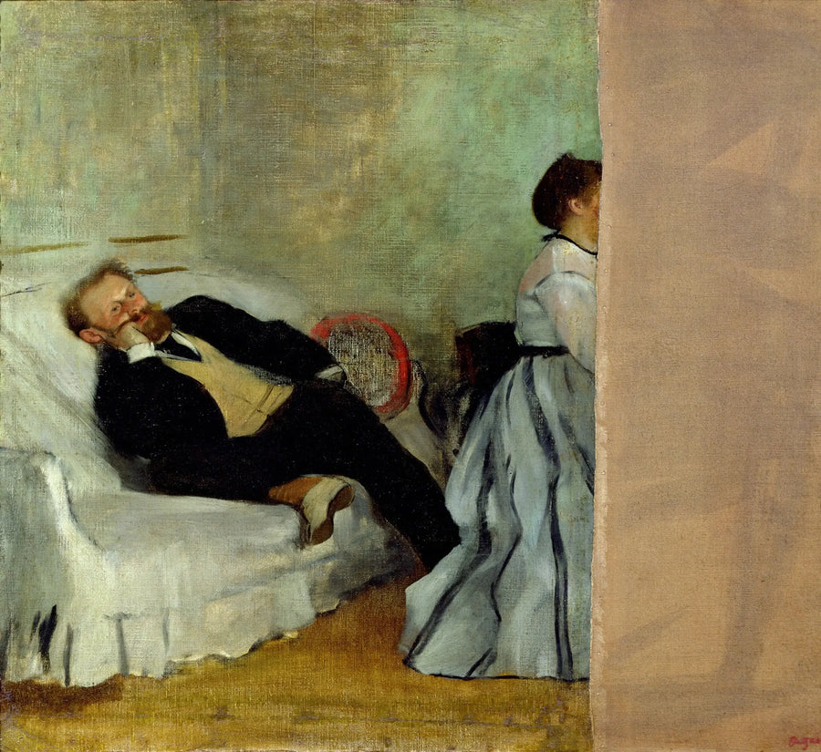 Signore e Signora Édouard Manet - Edgar Degas