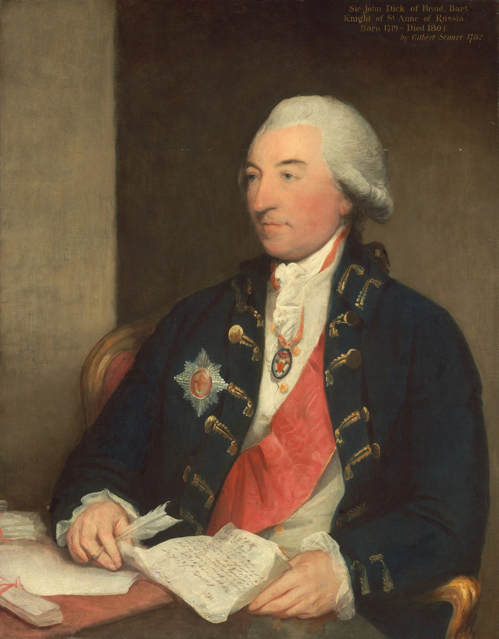 Monsieur John Dick - Gilbert Stuart