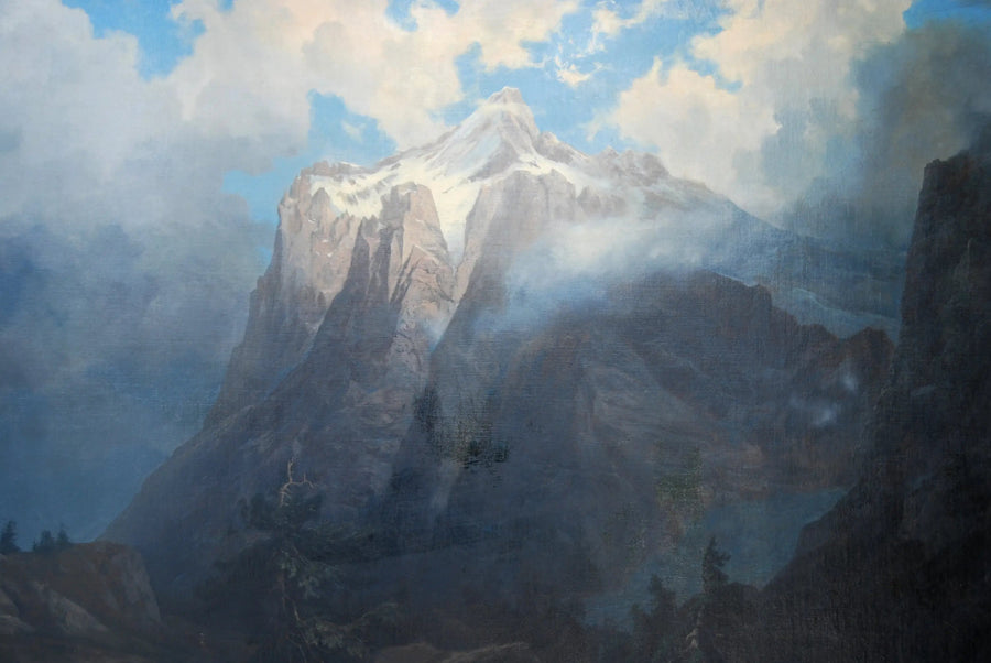 Mont Brewer da King's River Canyon, California - Albert Bierstadt