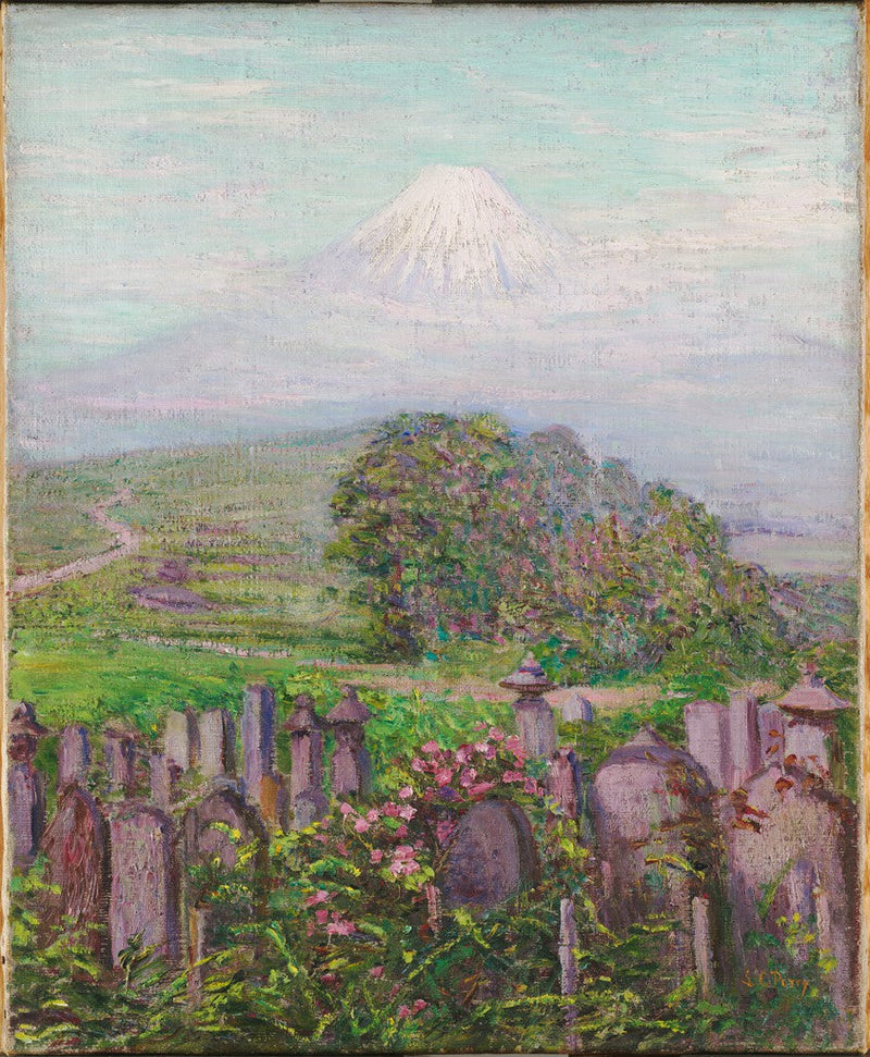 Mont Fuji e le sue tombe - Lilla Cabot Perry