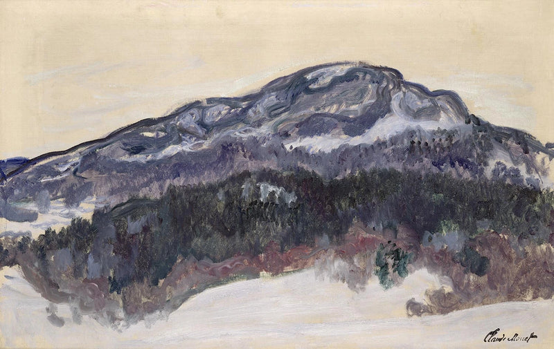 Monte Kolsås in Norvegia, Marmottan W1406 - Claude Monet