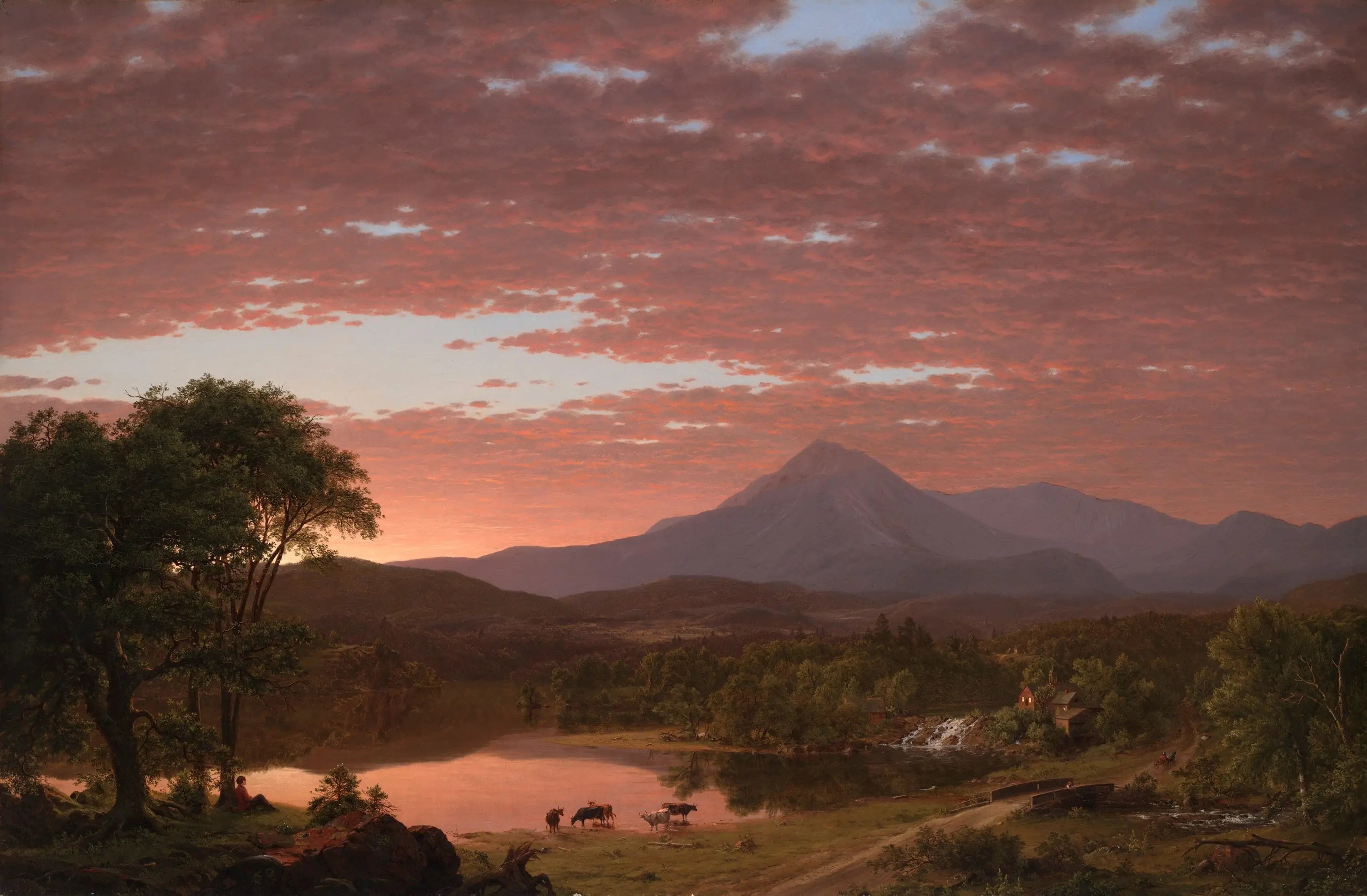 Mont Ktaadn - Frederic Edwin Church - Alpha Reproduction