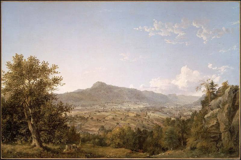 Montagna Schatacook, valle di Housatonic, Connecticut - Jasper Francis Cropsey