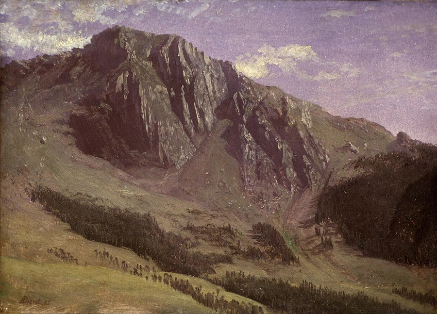 Montagne - Albert Bierstadt