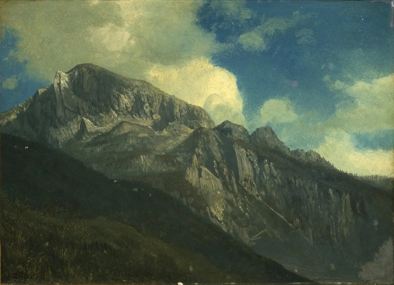 Montagne - Albert Bierstadt