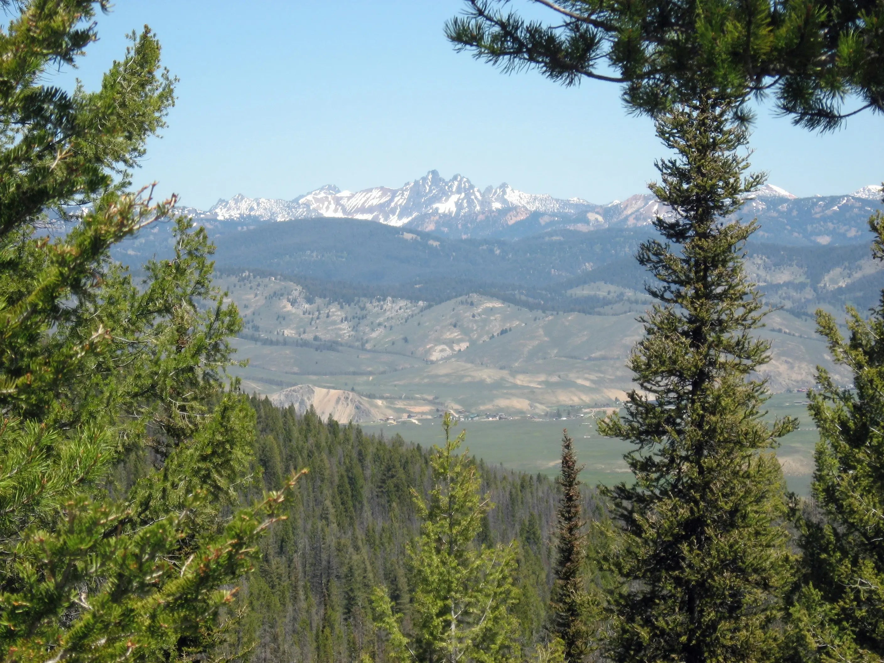 Montagnes de la rivière Salmon - George Catlin - Alpha Reproduction