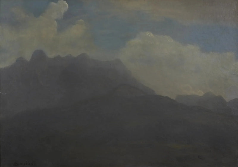 Montagne e contrafforti - Albert Bierstadt