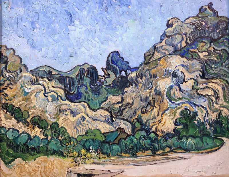 Montagne a Saint-Rémy - Vincent van Gogh