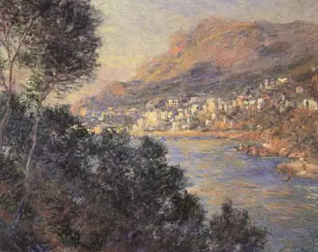 Monte-Carlo visto da Roquebrune - Claude Monet