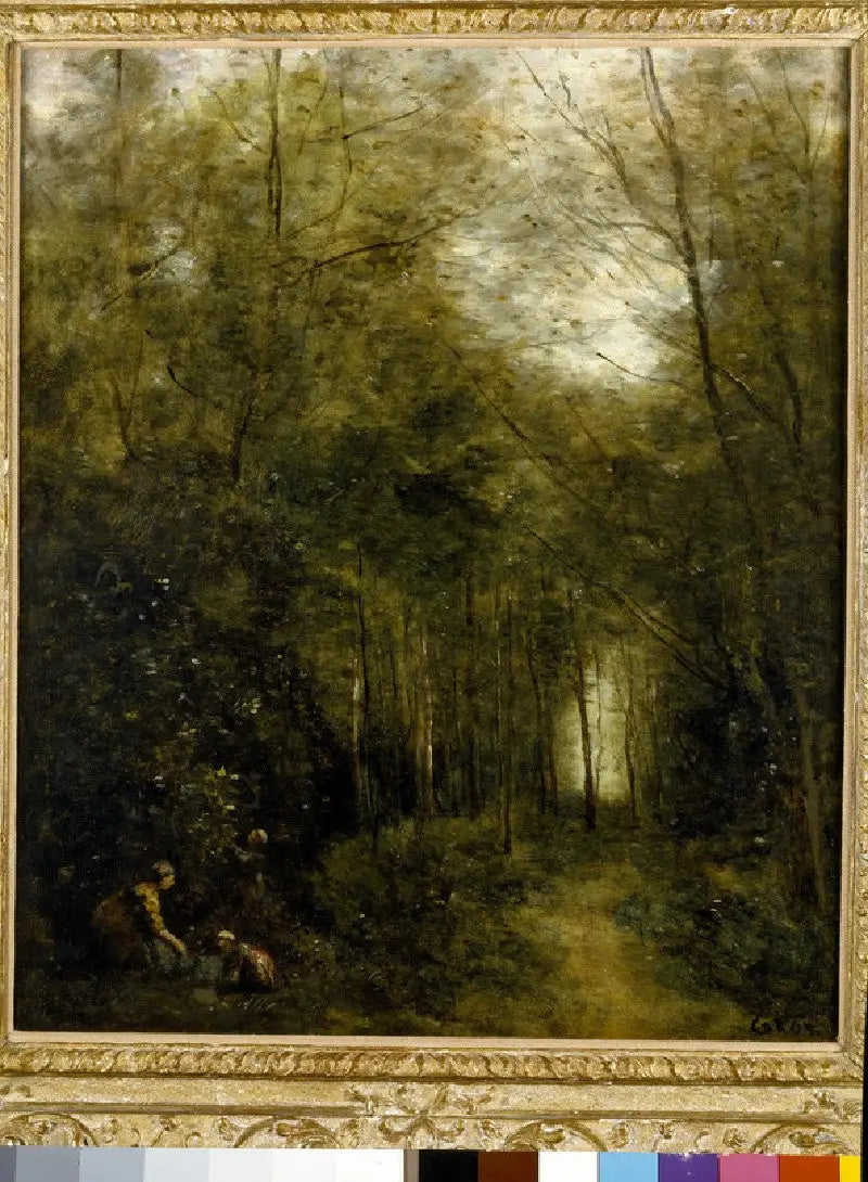 Montfermeuil, il ruscello nel bosco - Jean-Baptiste Camille Corot