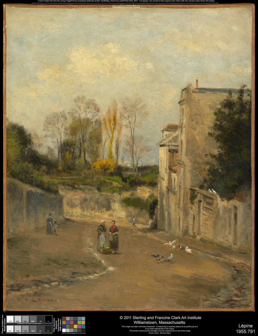 Montmartre. La strada Cortot - Stanislas Lépine