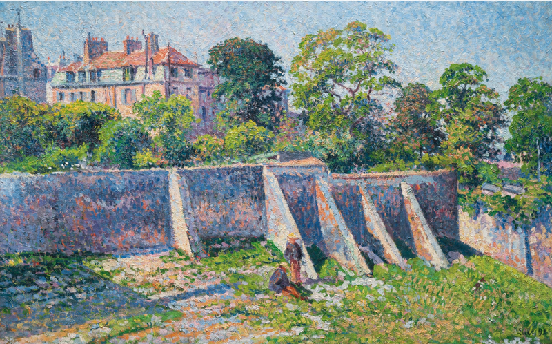 Montmartre, la strada dei Salici - Maximilien Luce