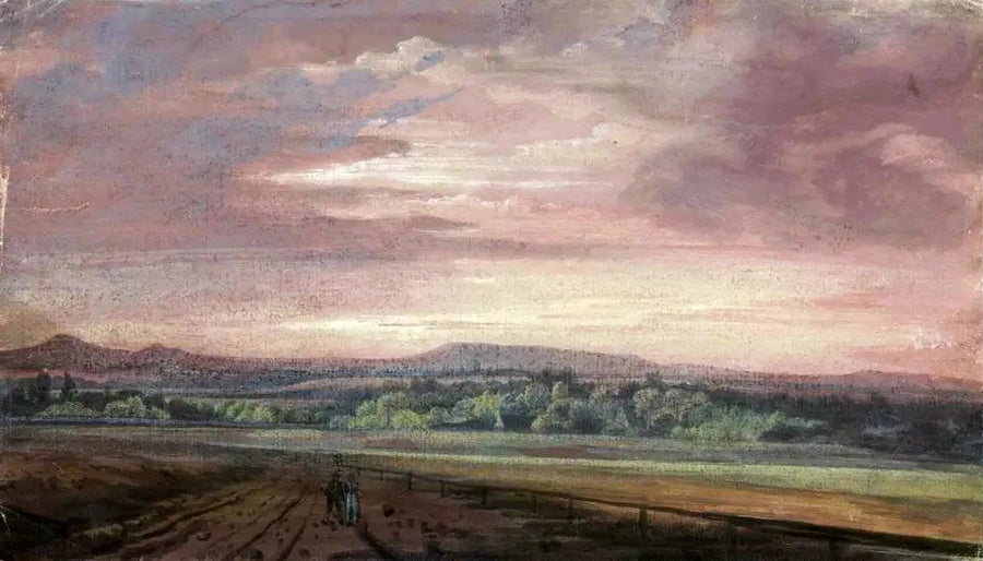 Monti dei Giganti al tramonto - Caspar David Friedrich