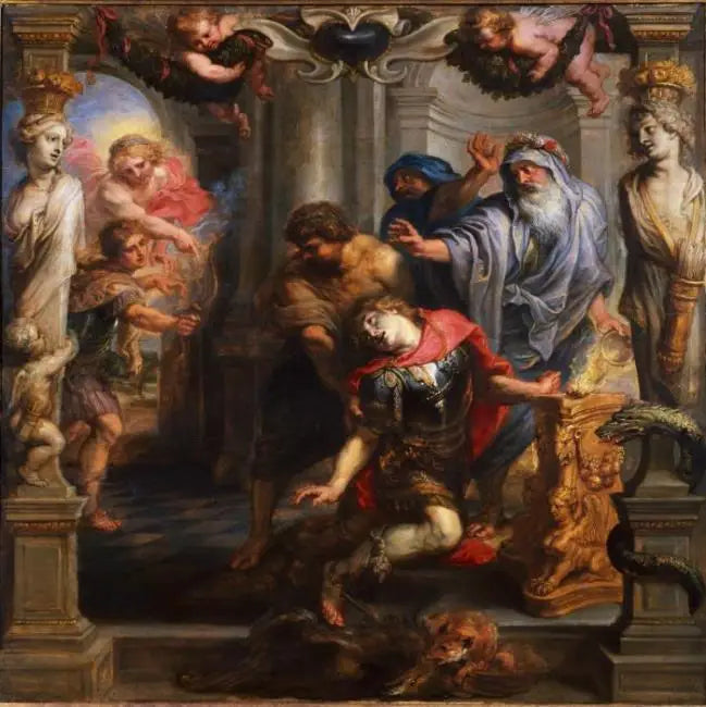 Morte di Achille - Peter Paul Rubens