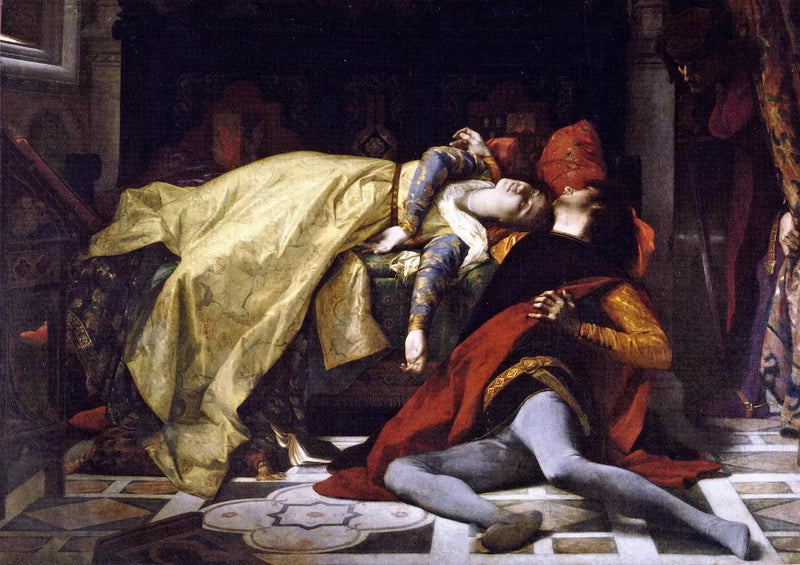 Morte di Francesca de Rimini e di Paolo Malatesta - Alexandre Cabanel