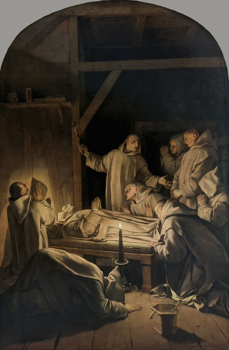 Morte di San Bruno - Eustache Le Sueur