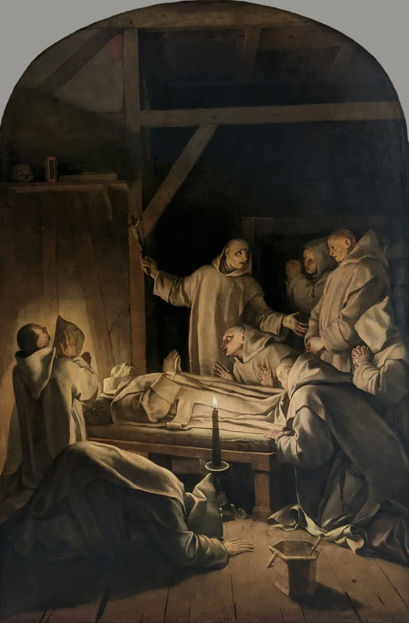 Morte di San Bruno - Eustache Le Sueur