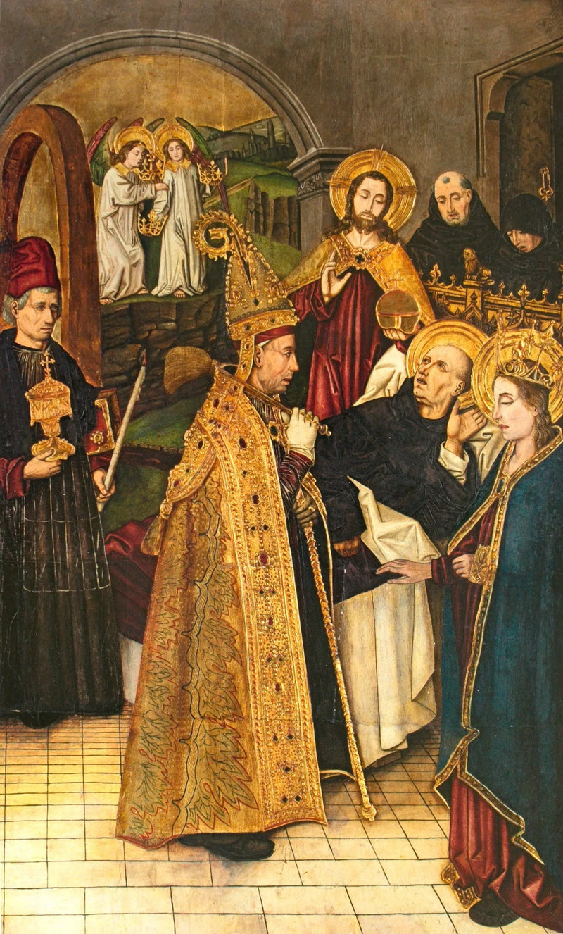 Morte di Santo Domingo di Silos - Bartolomé Bermejo