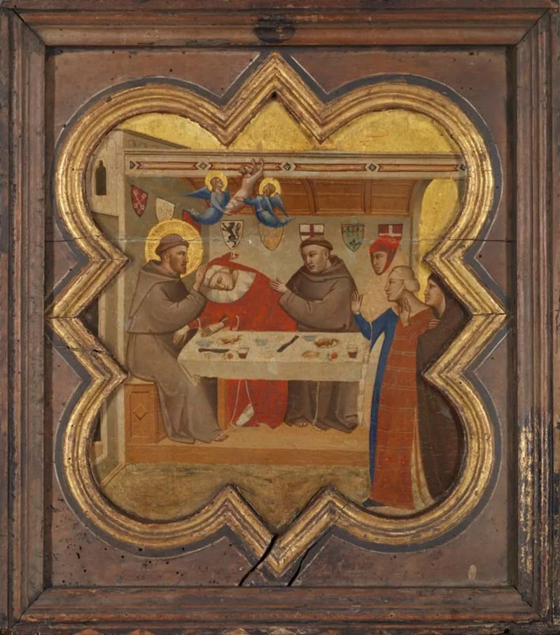Morte del nobile di Celano - Taddeo Gaddi