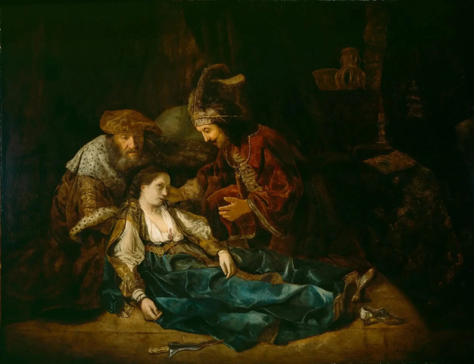 La morte di Lucrezia - Rembrandt
