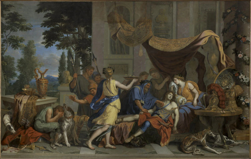 La Mort de Méléagre - Charles Le Brun