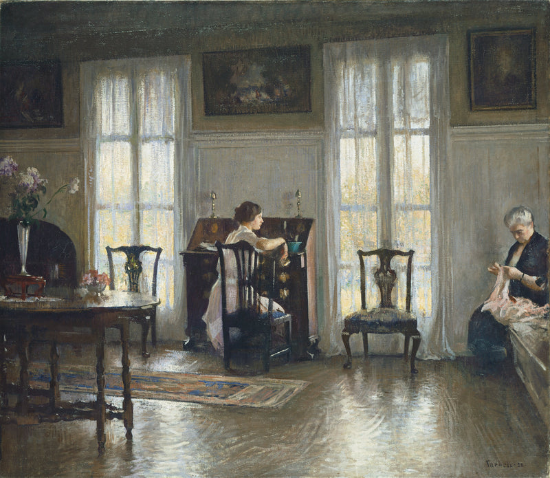 Madre e Maria - Edmund Charles Tarbell